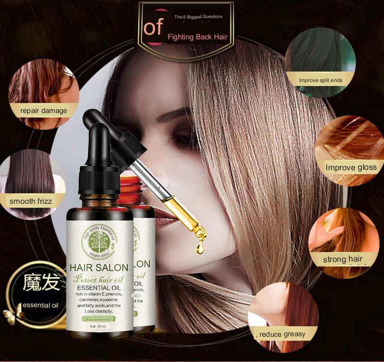 زيت عطري لنمو الشعر وتغذيته