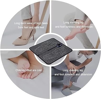 حصيرة تدليك القدم بتقنية EMS (مدة التوصيل في الإمارات: 1-3 أيام)