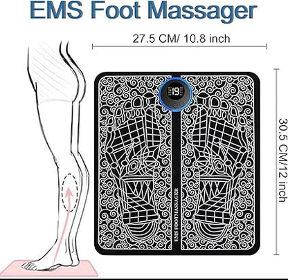حصيرة تدليك القدم بتقنية EMS (مدة التوصيل في الإمارات: 1-3 أيام)