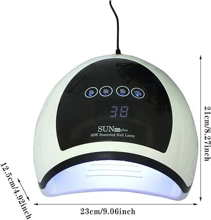 مصباح أظافر LED – مجفف جل ومعالج أظافر سريع الجفاف