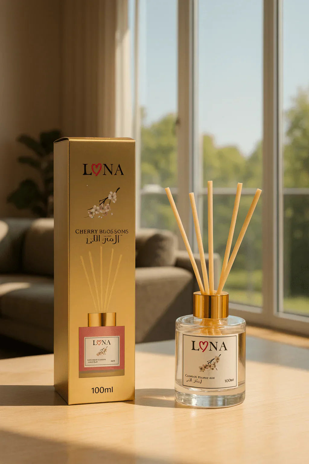 معطر منزلي بأعواد ناشرة للرائحة