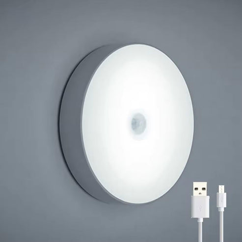 مصباح إضاءة ليلي LED ذكي بمستشعر حركة يعمل تلقائيًا (تشغيل/إيقاف) للمنزل
