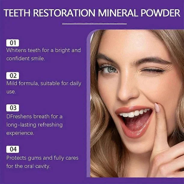 مسحوق Oralhoo الأصلي لترميم الأسنان