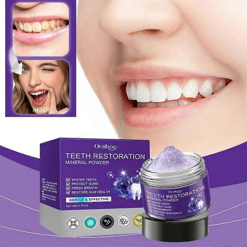 مسحوق Oralhoo الأصلي لترميم الأسنان
