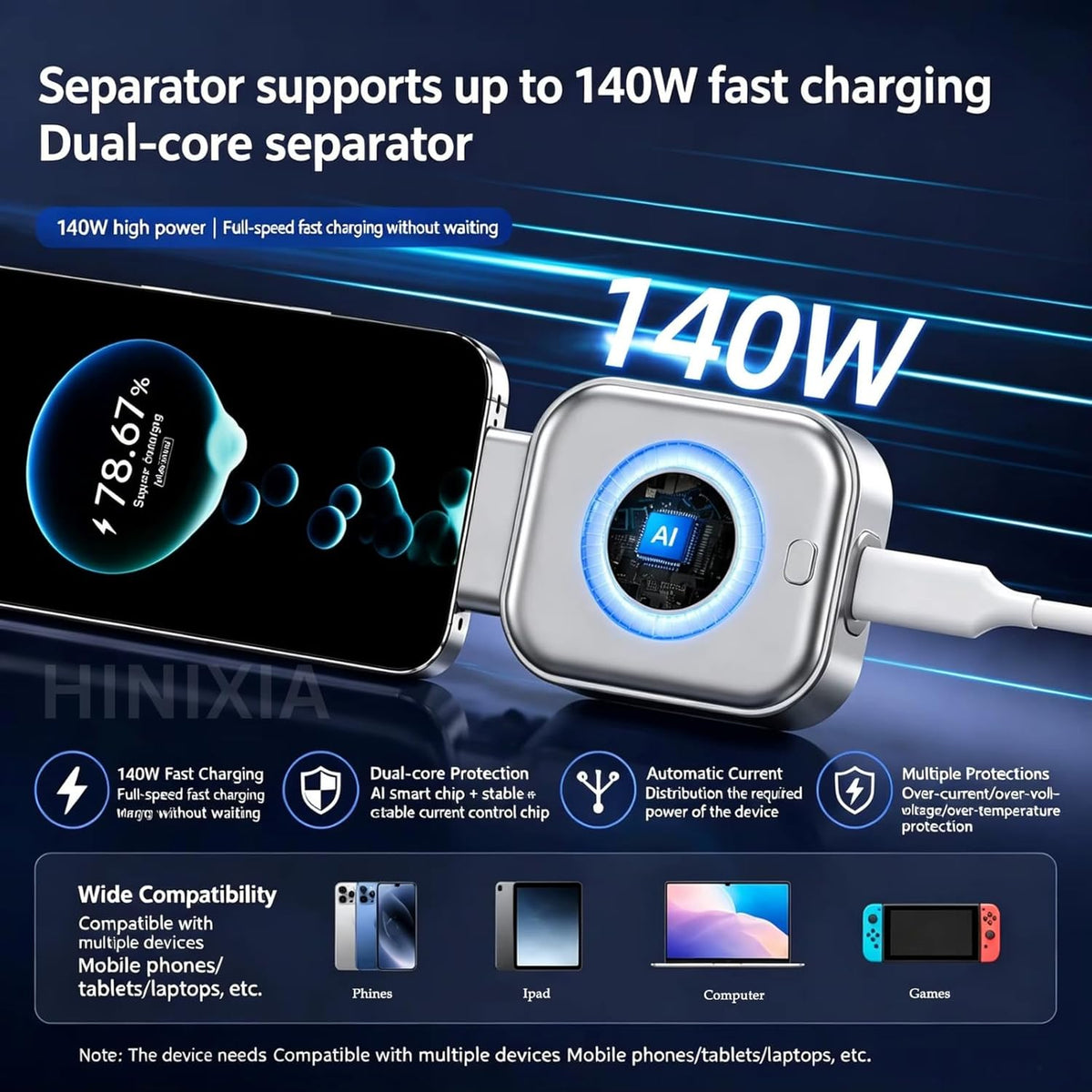 : Auto Eject Charging Separator