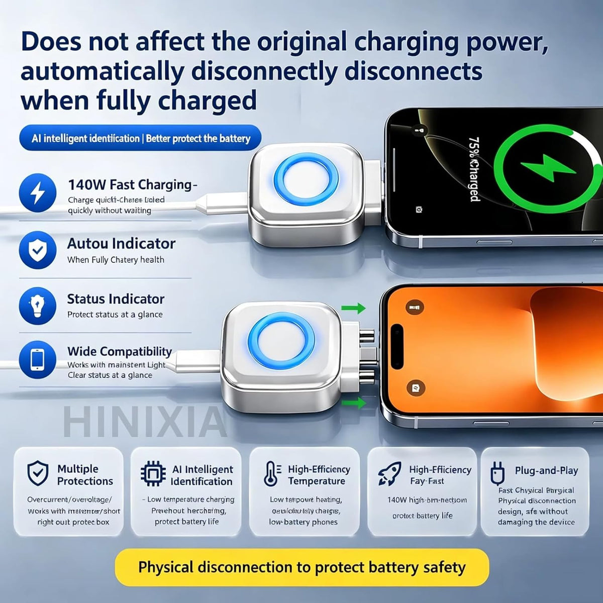 : Auto Eject Charging Separator