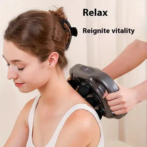 مسدس تدليك الأنسجة ذو الستة رؤوس